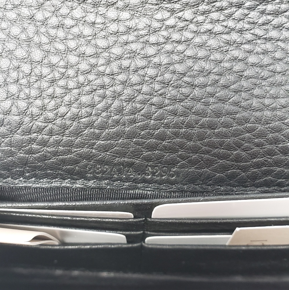 Brand New Gucci GG Black Leather Wallet - Picture 7 of 8